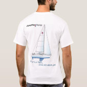 WindPath Catalina 350 T-Shirt (Achterkant)