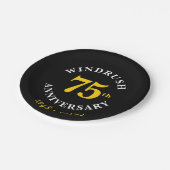 Windrush 75th Jubileum Papieren Bordje (Gekanteld)