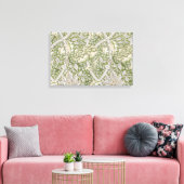 Windrush Pattern (door William Morris) Canvas Afdruk (Insitu (Woonkamer))