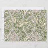 Windrush Pattern (door William Morris) Kaart (Voorkant)