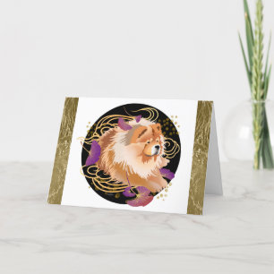 WINDSONG - Carte Chow Art 2 tailles