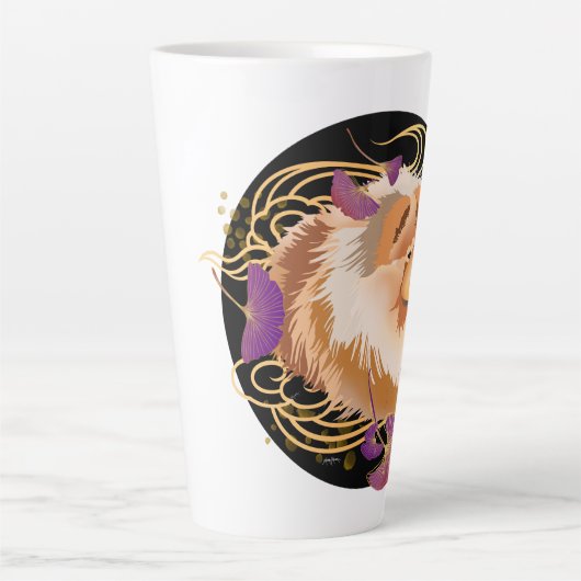 WINDSONG - Chow 17 once Tasse en latte (Devant)