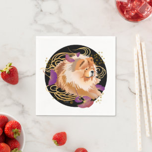 WINDSONG - Chow paper napkins Servet