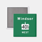 Windsor 401 magneet (Voorkant / Achterkant)