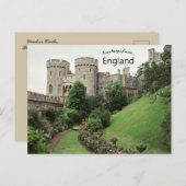 Windsor Castle Berkshire England Briefkaart (Voorkant / Achterkant)