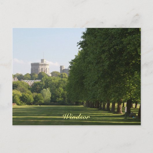 Windsor Castle Briefkaart (Voorkant)