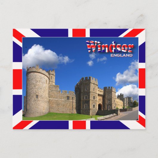 Windsor Castle Briefkaart (Voorkant)