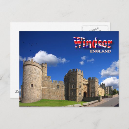 Windsor Castle Briefkaart (Voorkant / Achterkant)