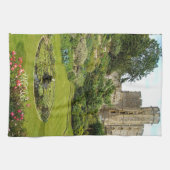 Windsor Castle - Edward III Tower en Moat Garden Theedoek (Horizontaal)