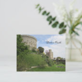 Windsor Castle England Carte postale Voyage (Debout devant)