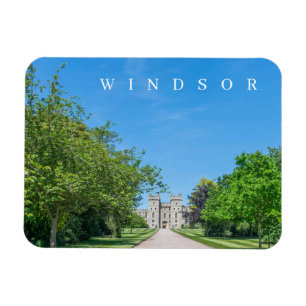 Windsor Castle entree uitzicht koelkastmagneet Magneet