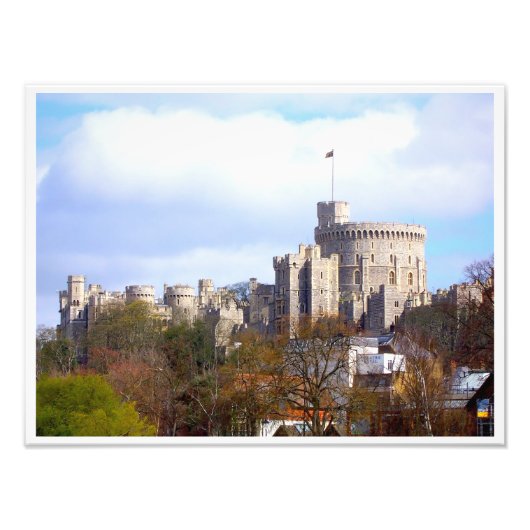 Windsor Castle Foto Afdruk (Voorkant)