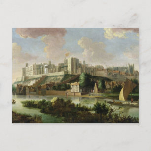 Windsor Castle, gezien vanuit de Thames, c.1700 (o Briefkaart