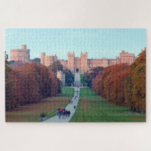 Windsor Castle gezien vanuit Long Walk Windsor VK Legpuzzel