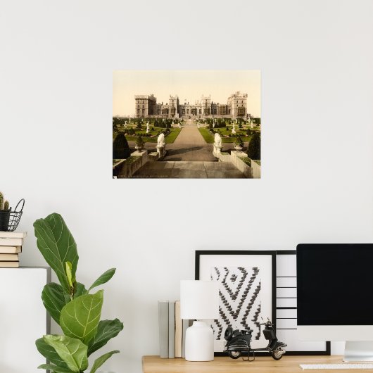 Windsor Castle I, Berkshire, Engeland Poster (Thuiskantoor)