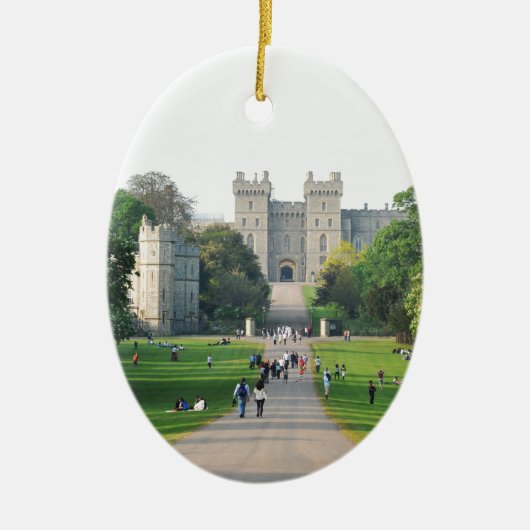 Windsor castle keramisch ornament (Voorkant)