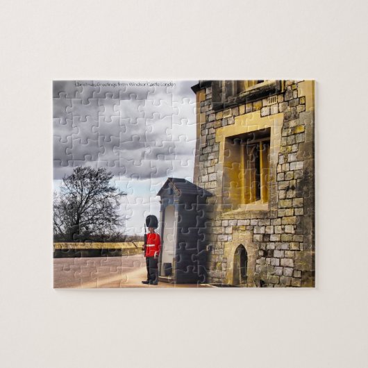 Windsor Castle Londen. Legpuzzel (Horizontaal)