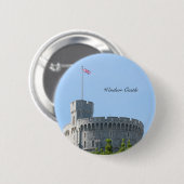 Windsor Castle Ronde Button 5,7 Cm (Voorkant /achterkant)