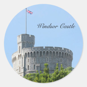 Windsor Castle Ronde Sticker