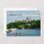 Windsor Castle uit de Theems Briefkaart (Voorkant / Achterkant)
