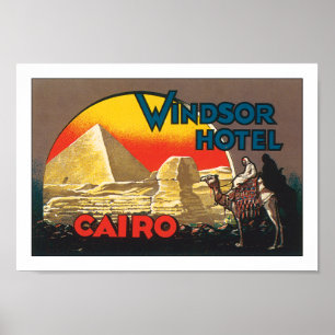 Windsor Hotel Cairo Poster
