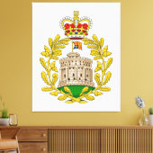 Windsor Royal Coat of Arms Canvas Afdruk (Insitu (Woonkamer))