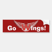 Windsor Wings Bumpersticker (Voorkant)
