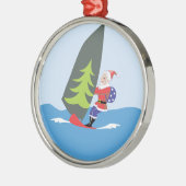 Windsurfbaar Santa Ornament (Links)