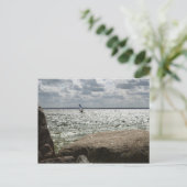 Windsurfen - briefkaart (Staand voorkant)