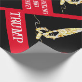 Windsurfen Cadeaupapier (Hoek)