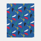 Windsurfen Fleece Deken (Voorkant)