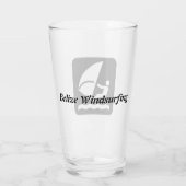 Windsurfen in Belize (Ambergris, Caulker, Caye) Glas (Achterkant)