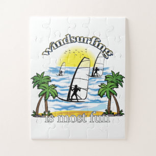 Windsurfen is het meest leuk, zomer 2023 legpuzzel