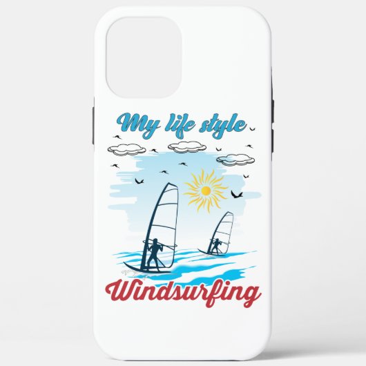 Windsurfen is mijn levensstijl Case-Mate iPhone case (Achterkant)