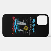 Windsurfen is mijn levensstijl Case-Mate iPhone case (Achterkant (horizontaal))