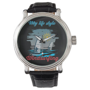 Windsurfen is mijn levensstijl horloge