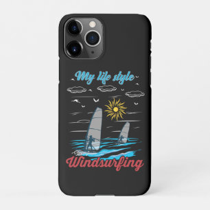 Windsurfen is mijn levensstijl iPhone 11Pro hoesje