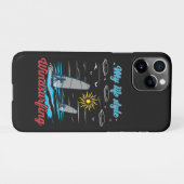 Windsurfen is mijn levensstijl iPhone hoesje (Achterkant horizontaal)