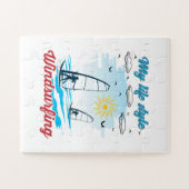 Windsurfen is mijn levensstijl legpuzzel (Horizontaal)