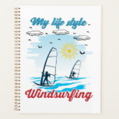 Windsurfen is mijn levensstijlplanner planner (Voorkant)