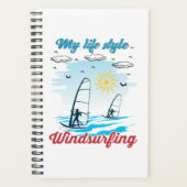 Windsurfen is mijn levensstijlplanner planner (Voorkant)