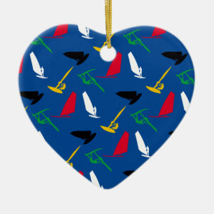 Windsurfen Keramisch Ornament