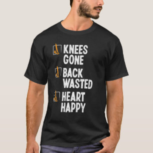 Windsurfen Knieblessure Rugoperatie Grappig Windsu T-shirt
