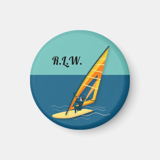 Windsurfen Magneet (Voorkant)