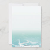 Windsurfen Mannelijke Uitnodiging (Achterkant)