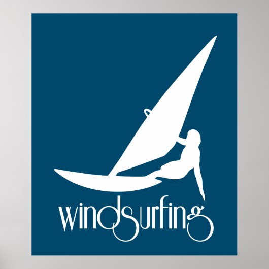 Windsurfen Poster (Voorkant)