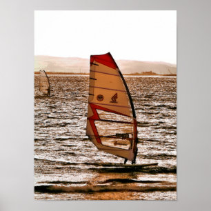 WINDSURFEN POSTER