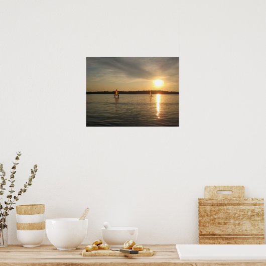 Windsurfen Poster (Keuken)