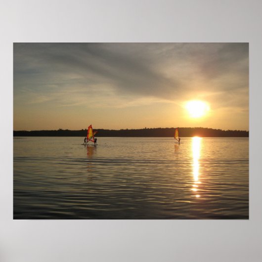 Windsurfen Poster (Voorkant)