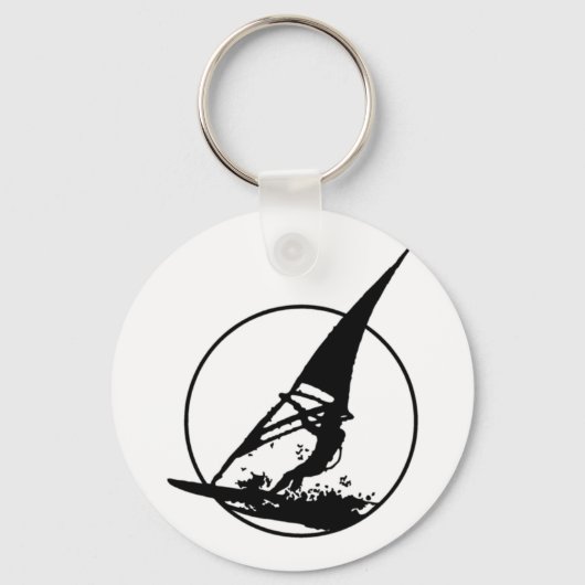 Windsurfen Sleutelhanger (Voorkant)